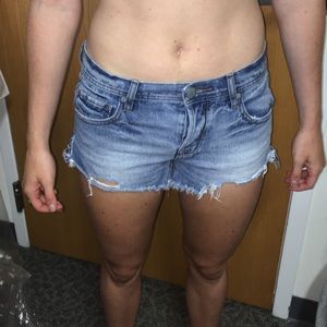 Free People jean shorts